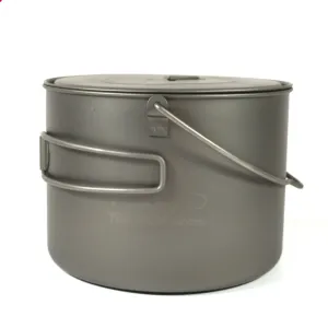トークス チタンポット（ポットにハンドル付き) 1600ml TOAKS Titanium 1600ml Pot with Bail Handle POT-1600-BH