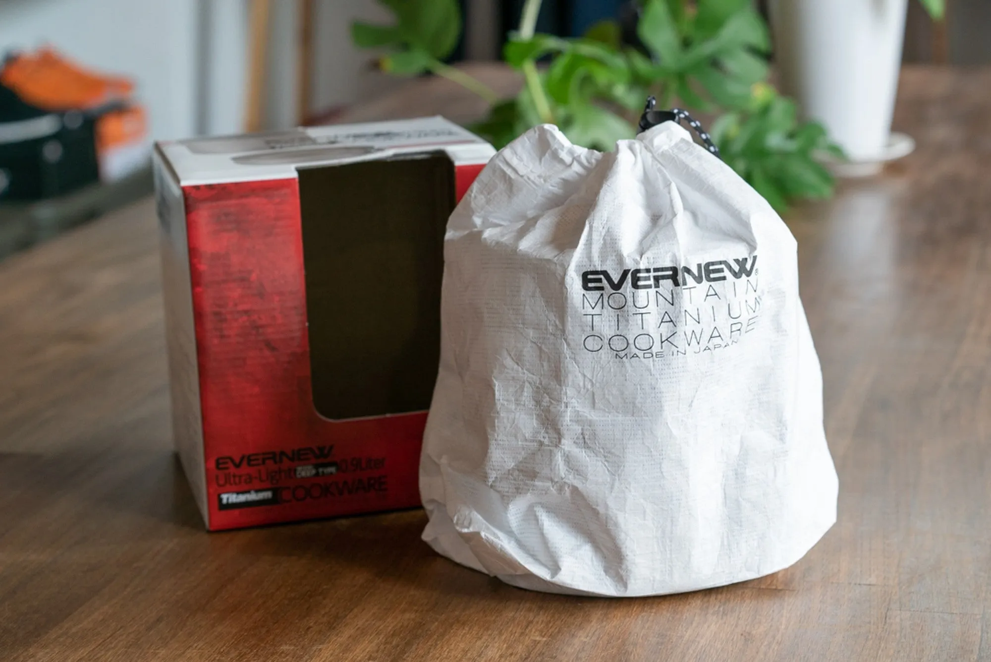 チタンウルトラライトクッカー深型 RED / ECA265R | EVERNEW（エバニュー）