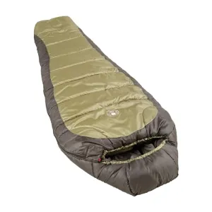 0°F Big & Tall Sleeping Bag w/ No-Snag Zipper,Cold-Weather Mummy Sleep Sack