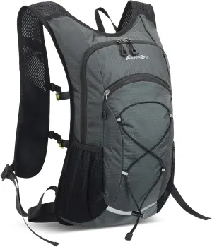 18L Hiking Backpack for Women Men Small Backpack Travel Lightweight Packable Daypack Back Pack for Camping, Grey