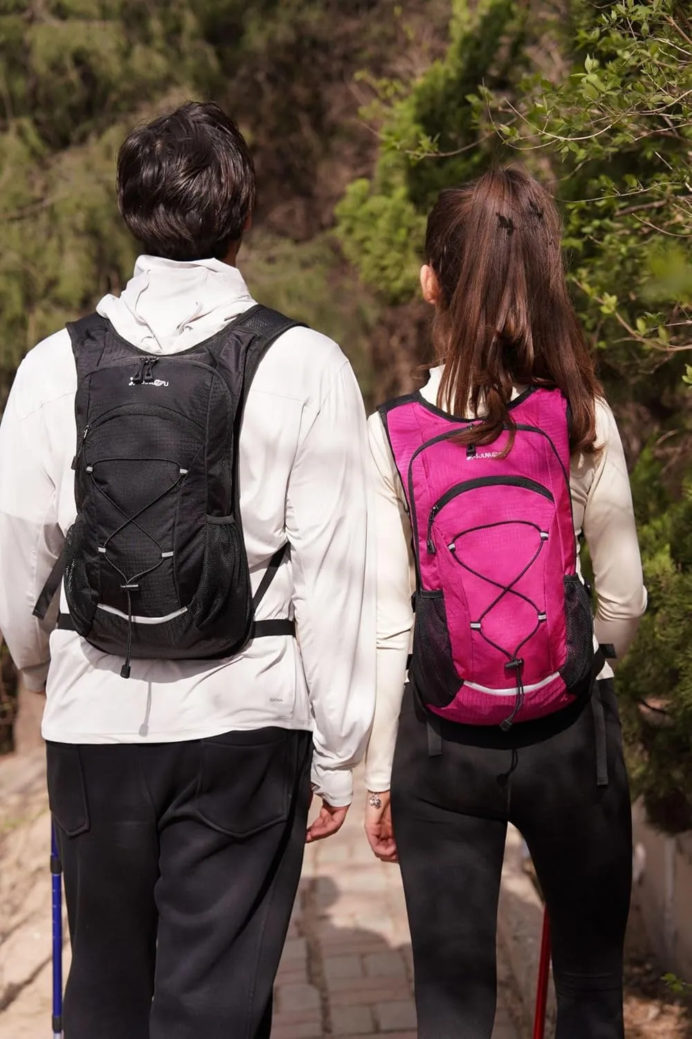 18L Hiking Backpack for Women Men Small Backpack Travel Lightweight Packable Daypack Back Pack for Camping, Grey
