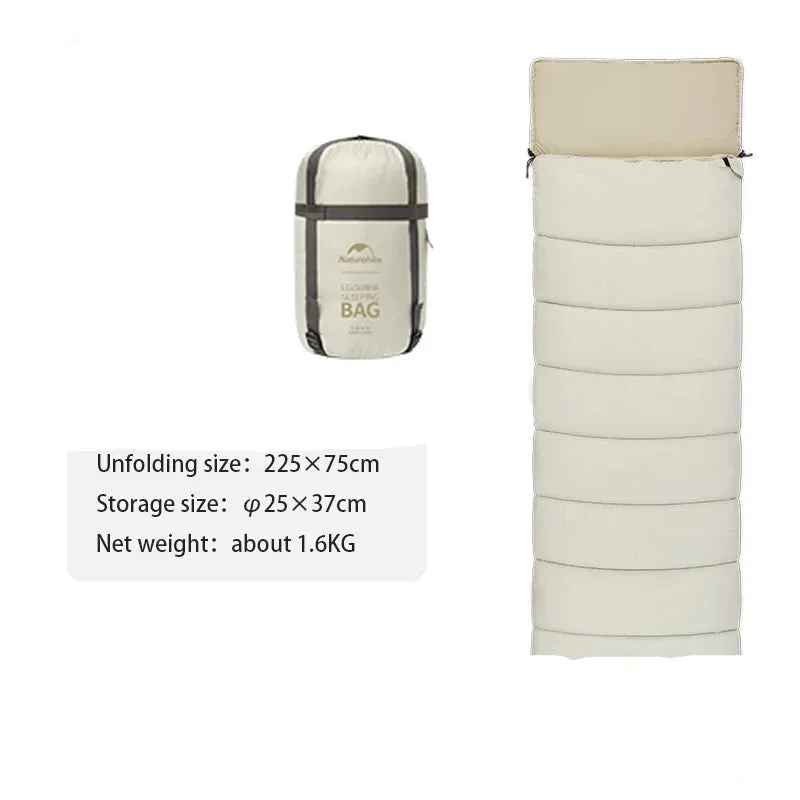 2-in-1 Cotton Sleeping Bag Versatile for All Seasons