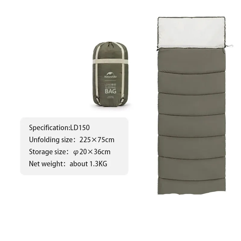 2-in-1 Cotton Sleeping Bag Versatile for All Seasons