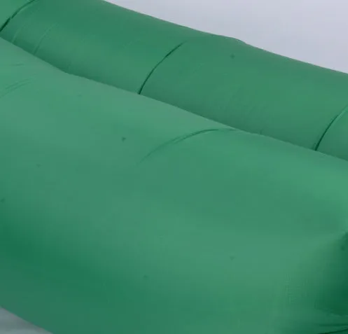 230*70cm Fast Inflatable Lazy bag Air Sleeping Bag Camping Portable Air Banana Sofa Beach Bed Air Nylon Sofa Laybag