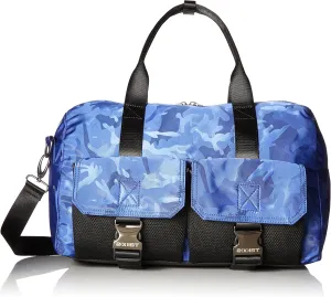 2(X) ist Men's Nylon Dome Duffle, Cobalt Camo, One Size