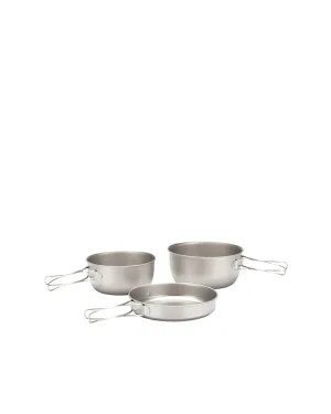 3 Piece Titanium Cookset