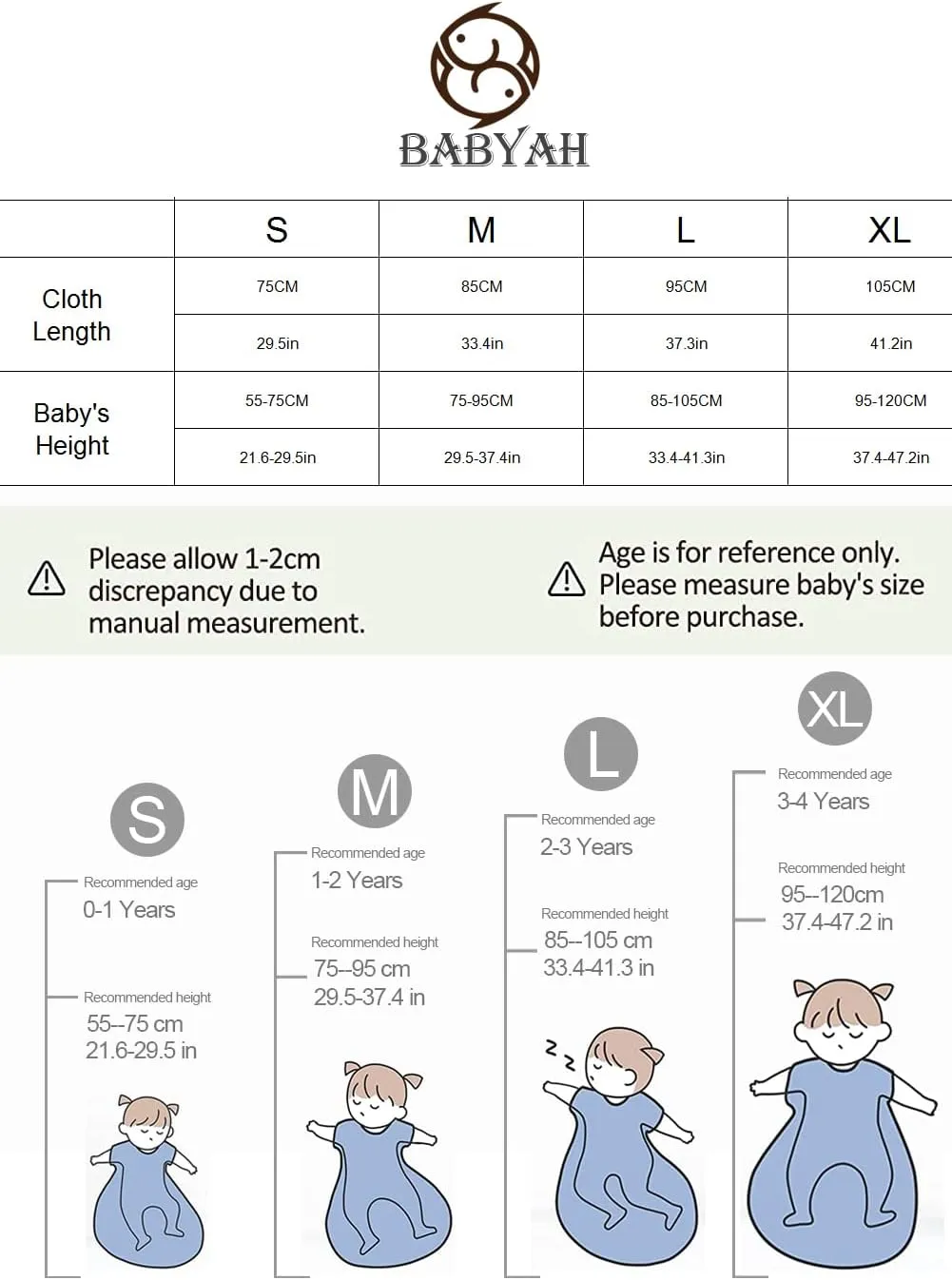 3-Way Zipper Sleeping Bag Sack for Toddler Baby Girl Boy Unisex Baby Sleep Sack, 100% Cotton Baby Sleeping Bag TOG 1.5, Wearable Blanket Baby