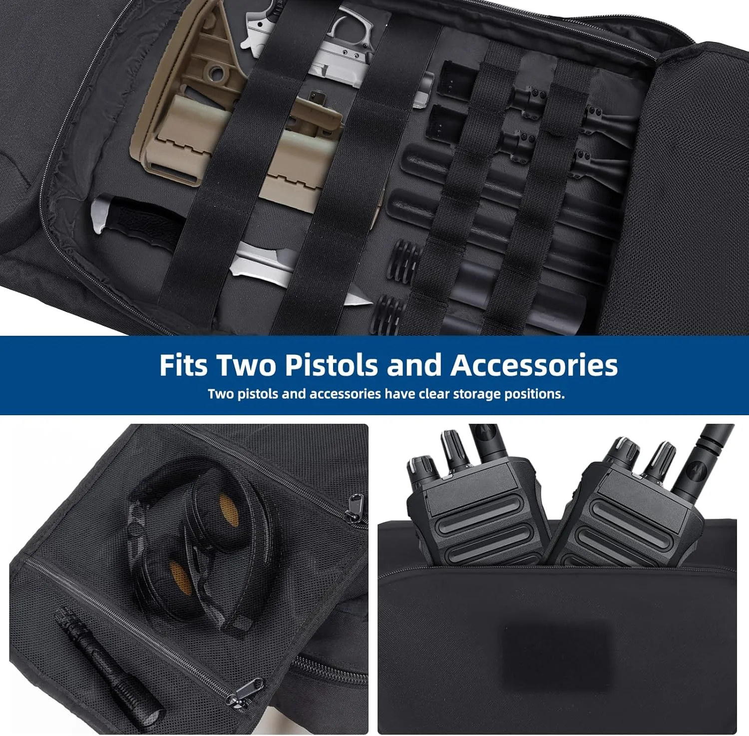 30 36 inch Soft Rifle Bag with Mag Pouch SBR Gun Case Convertible Tactical Backpack for Shooting and Hunting Available Length in 30" Black Waterproof