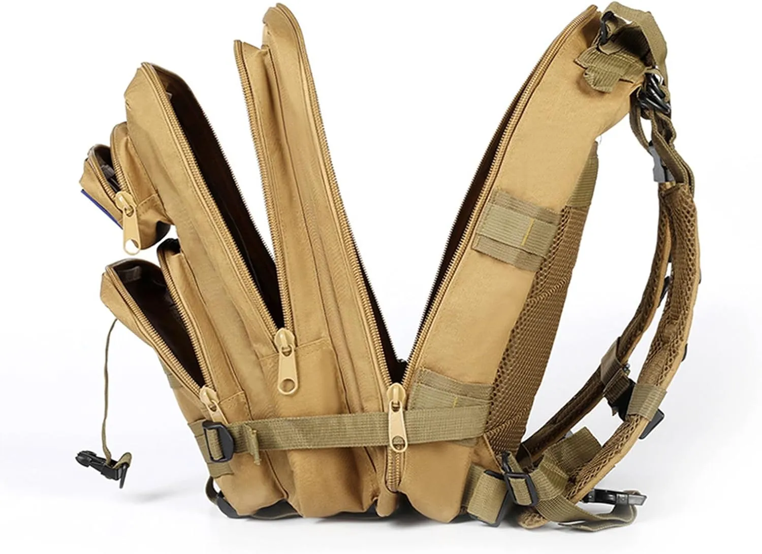 30L Waterproof Military Tactical Backpack Assault Bag Hiking Backpack MOLLE Outdoors Camping Trekking Rucksack - Camouflage