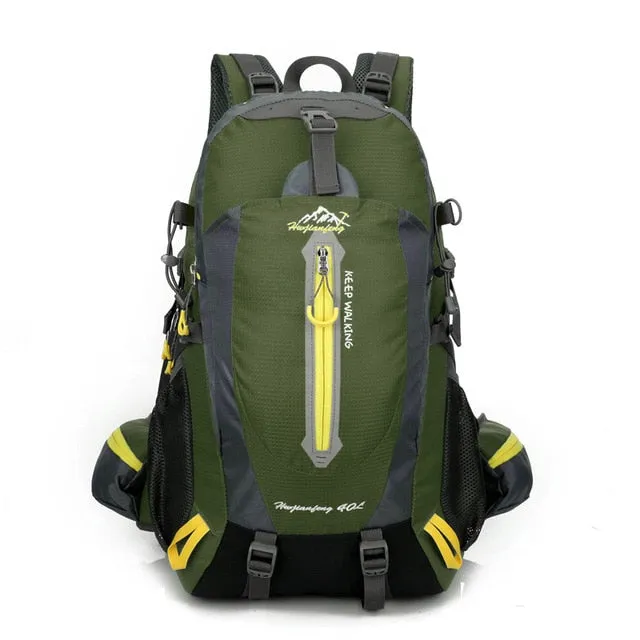40L Waterproof Climbing Backpack Rucksack Outdoor Travel Backpack for Camping
