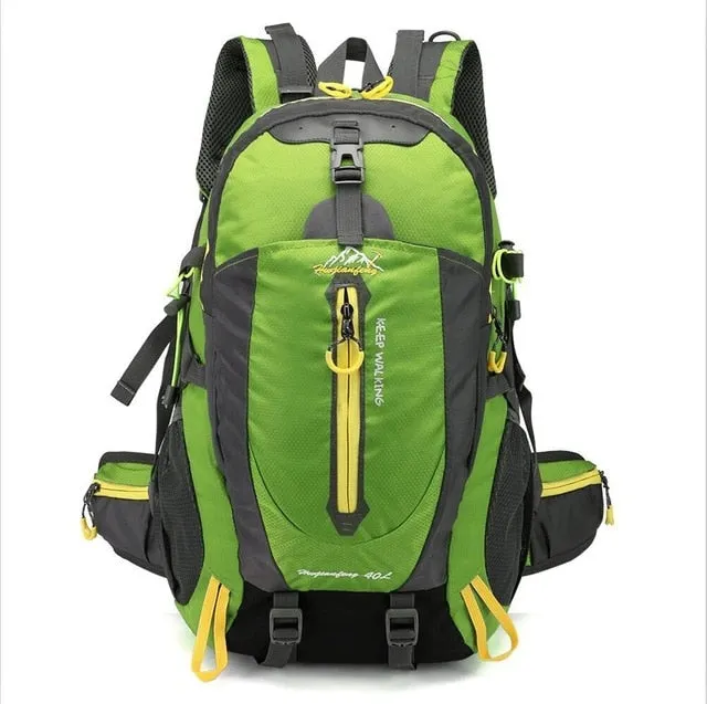 40L Waterproof Climbing Backpack Rucksack Outdoor Travel Backpack for Camping