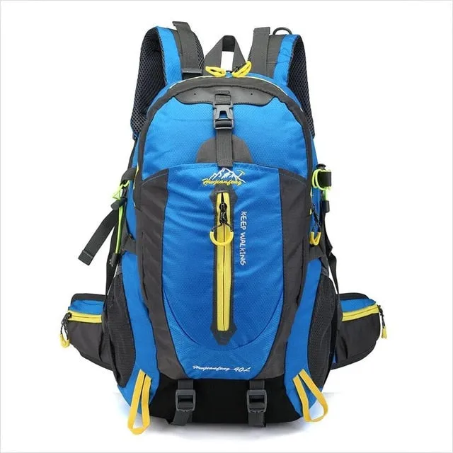 40L Waterproof Climbing Backpack Rucksack Outdoor Travel Backpack for Camping