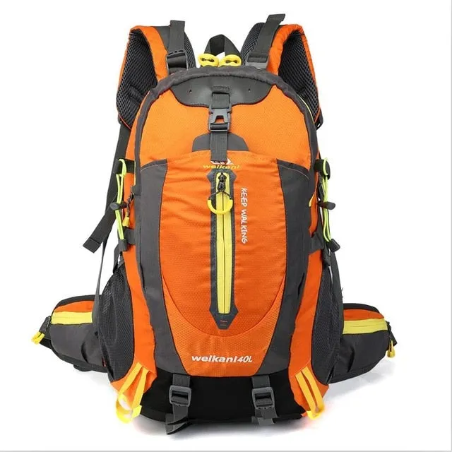 40L Waterproof Climbing Backpack Rucksack Outdoor Travel Backpack for Camping
