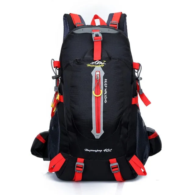 40L Waterproof Climbing Backpack Rucksack Outdoor Travel Backpack for Camping