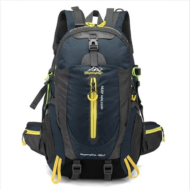 40L Waterproof Climbing Backpack Rucksack Outdoor Travel Backpack for Camping