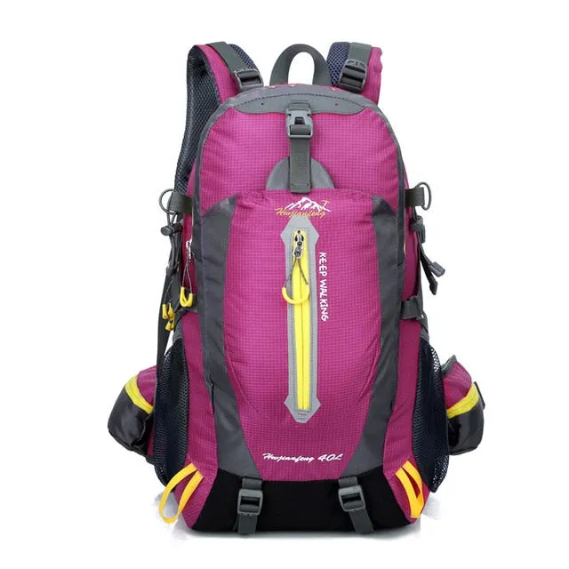 40L Waterproof Climbing Backpack Rucksack Outdoor Travel Backpack for Camping