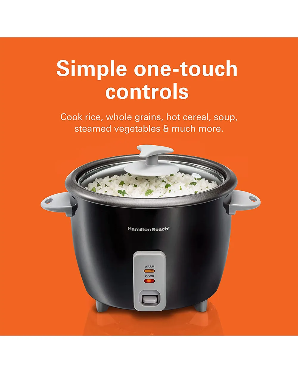 500W Best-rated Hamilton Rice Beach Mega sale (Display 1.5 Liter Cooker & Unit) Steamer