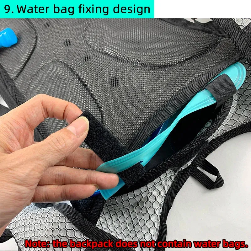 5L Ultralight Outdoor Sport Cycling Backpack with Hydration Pack - Water Bag Storage for Camping, Hiking, and Bike Riding
