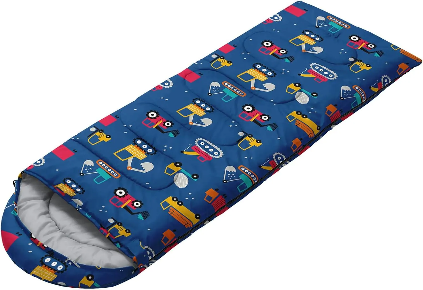 AILONEN Blue Butterfly Sleeping Bags,Lightweight & Waterproof,3 Season Warm & Cool Weather,Fairy Forest Flower Sleeping Bags for Kids,Girls,Adults,Travelling,Outdoors