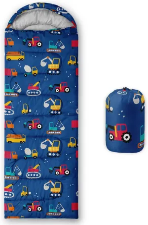 AILONEN Blue Butterfly Sleeping Bags,Lightweight & Waterproof,3 Season Warm & Cool Weather,Fairy Forest Flower Sleeping Bags for Kids,Girls,Adults,Travelling,Outdoors