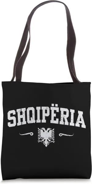 Albania Sport Design with Double Eagle Tote Bag