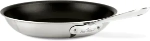 All-Clad D5 Brushed Pro Nonstick 5-ply Bonded Cookware, Fry Pan, 12 inch