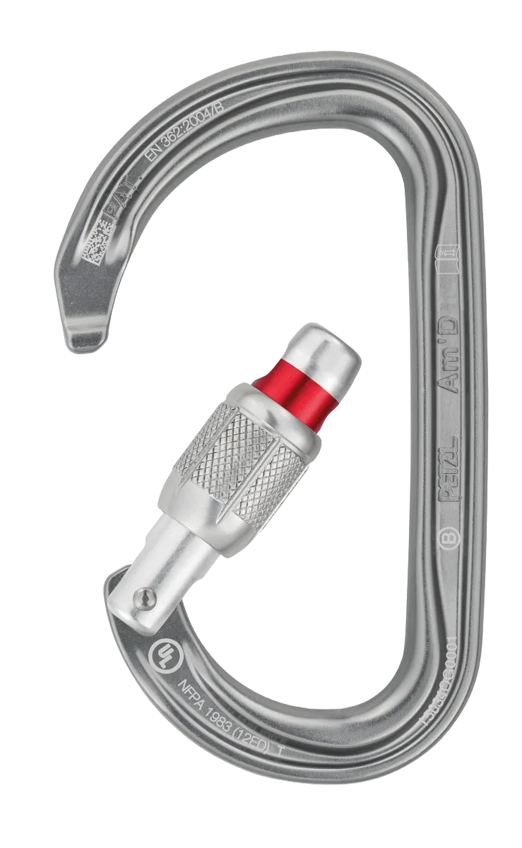 Am'D Screw Lock Carabiners - PETZL