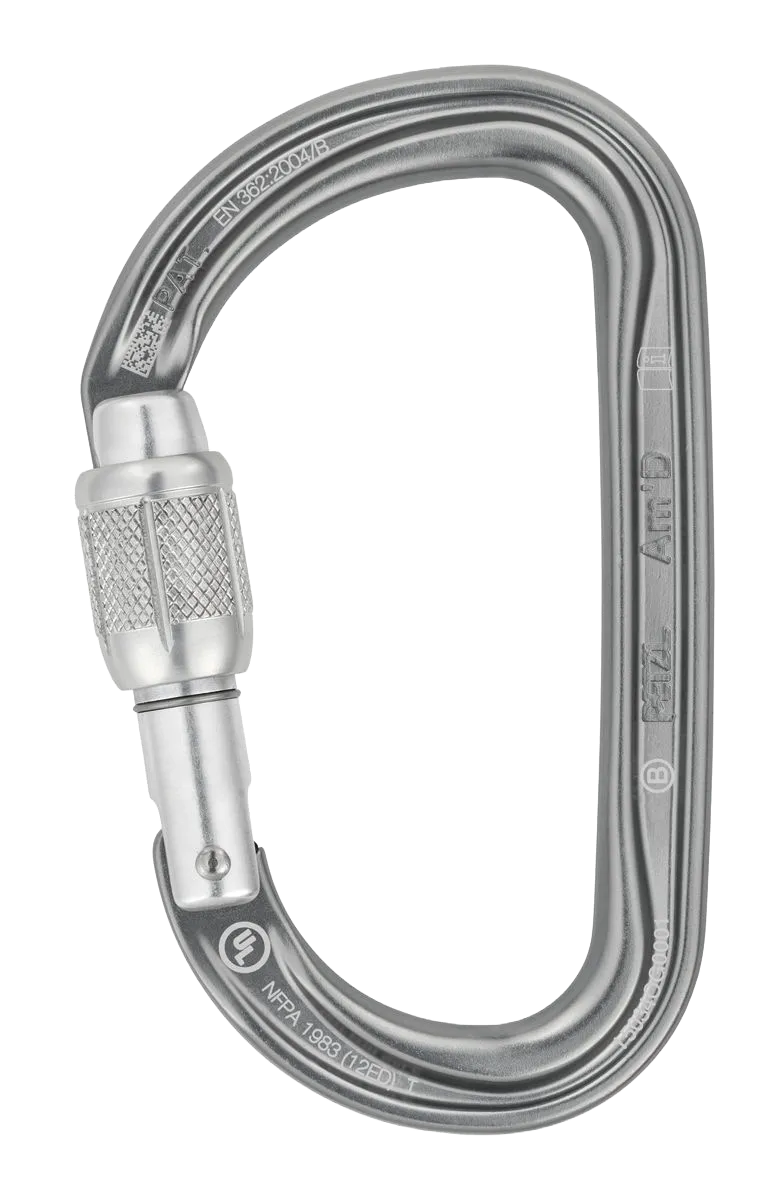 Am'D Screw Lock Carabiners - PETZL