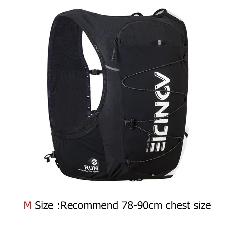 Aonijie Champion Leap Series 10L Vest with Flasks