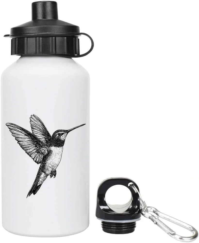 Azeeda 400ml 'Hummingbird in Flight' Kids Reusable Water/Drinks Bottle (WT00082415)