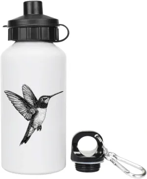 Azeeda 400ml 'Hummingbird in Flight' Kids Reusable Water/Drinks Bottle (WT00082415)