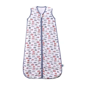 Baby Sleep Sack 2-4 T Baby Wearable Blanket 100% Organic Cotton 0.5 TOG Toddler Sleep Sacks 2- Way Zipper Soft Car 4 Layers 2T 3T 4T