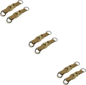 Bag Buckle Large Cable Ties Carabiner Clip Belt Key Clip Bundy Cords Webbing Straps for Bags Bungees