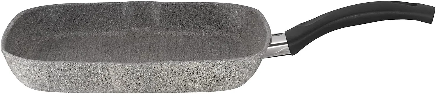BALLARINI Parma by HENCKELS 11-inch Nonstick Grill Pan, Made in Italy , Durable and Easy to clean