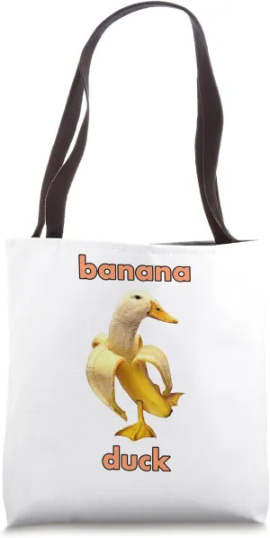 banana duck Tote Bag