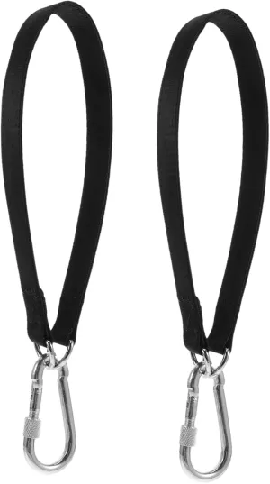 BESPORTBLE Gym Fitness Training Swing Hanging Straps Set Heavy Duty Suspension Kit Carabiner Straps