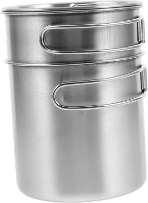 BESPORTBLE Stainless Cups Sleeves 2pcs Outdoor Glassware Cup for Camping Picnics and Hiking
