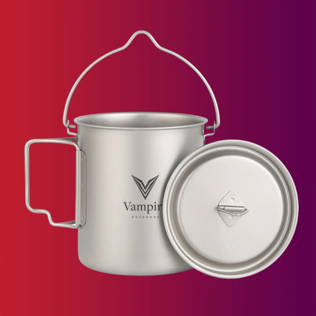 BOIL IT titanium 750ml camping pot