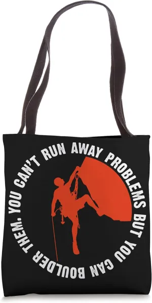 Boulder Rock Climbing Bouldering Extreme Sports Mountains Tote Bag