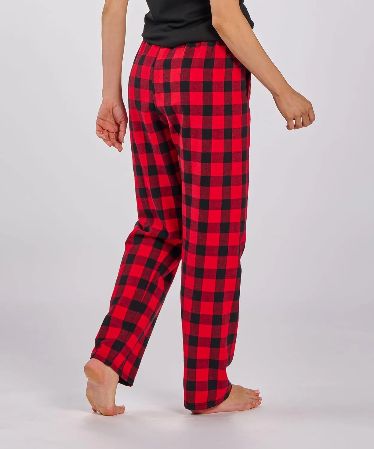 boxercraft Women's NCAA School Graphic Haley Flannel Pant