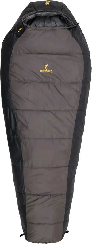 Browning Camping Endeavor  20° Mummy Sleeping Bag - Brown/Black