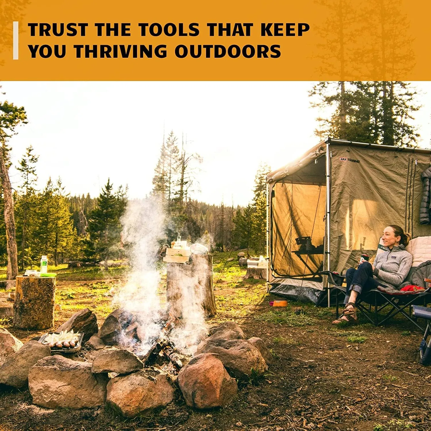 Buschcraft Survival Jumbo Jute Rope - Waterproof Tinder Rope 10 Pack - Camping and Backpacking Fire Starter