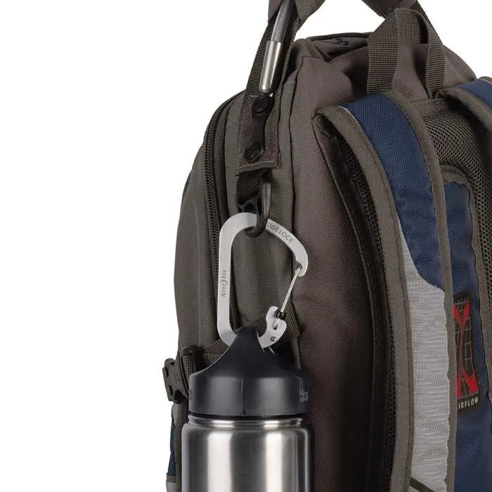 CARABINER WITH SLIDELOCK (ALU)