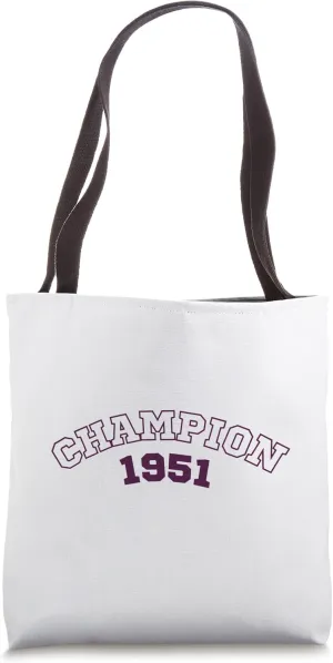 Champion 1951 Tote Bag
