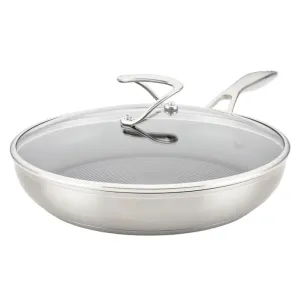Circulon SteelShield™ Nonstick Stainless Steel S-Series Covered Frypan Induction Suitable - 30cm
