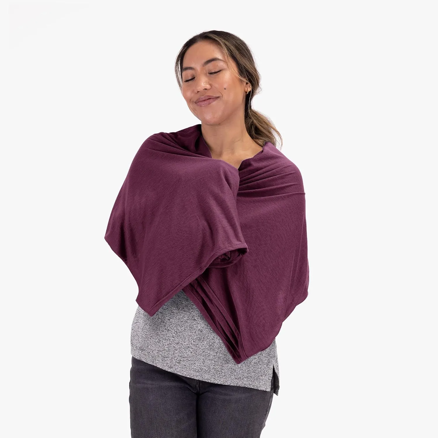 COCOON - Coolmax Travel Blanket | Compact Throw Blanket for Camping and Hiking | Fits in Backpack | Attaches to Luggage | Travel Essential | Fast Drying (Regular 70" x 55")