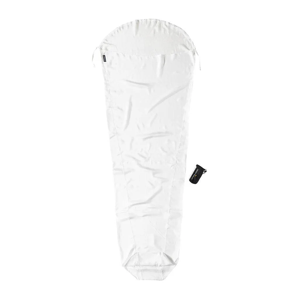 Cocoon Silk Mummy Sleeping Bag Liner - Natural Silk