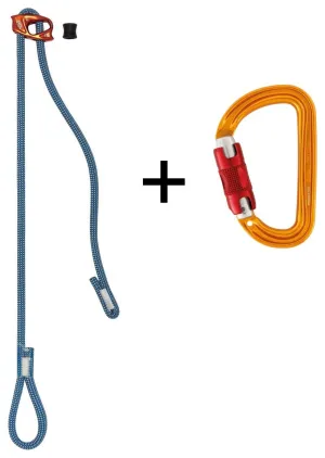 Connect Adjust, adjustable lifeline   Sm'D Twist-Lock, carabiner