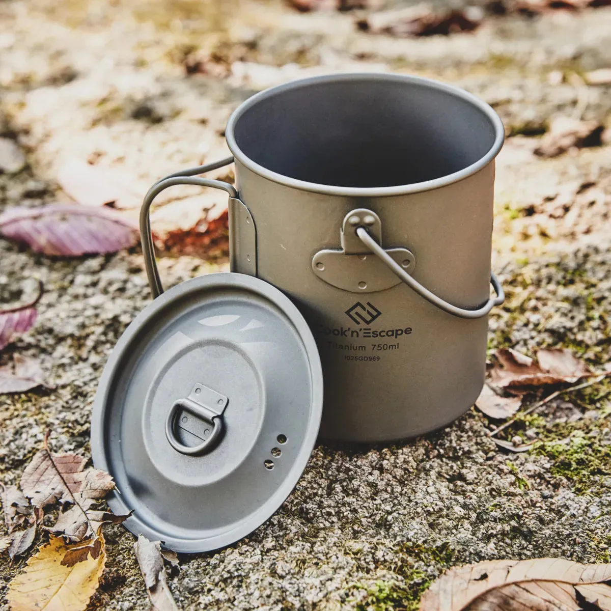 Cook'n'Escape 750ml Titanium Soloist Titanium Pot