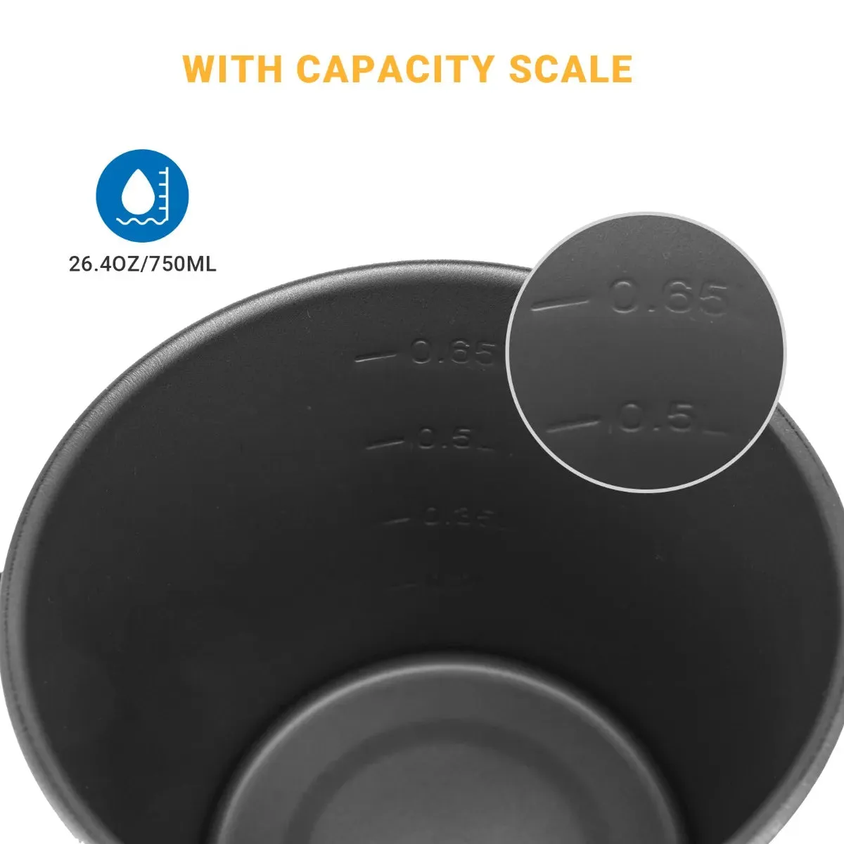 Cook'n'Escape 750ml Titanium Soloist Titanium Pot